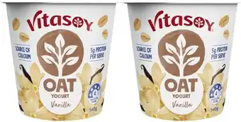 Coles Vitasoy Oat Yogurt 140g offer