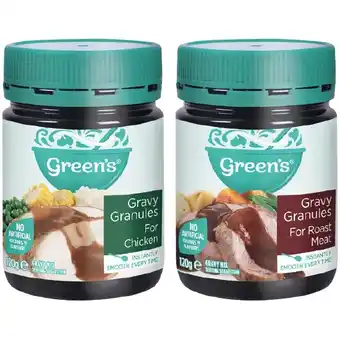 Woolworths Green’s Gravy Granules 120g offer
