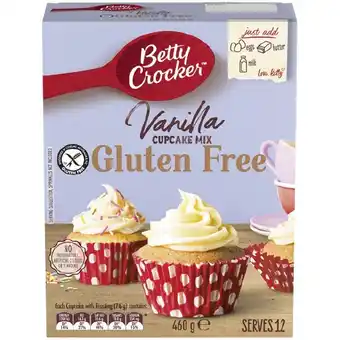 Woolworths Betty Crocker Gluten Free Baking Kits 450-550g offer