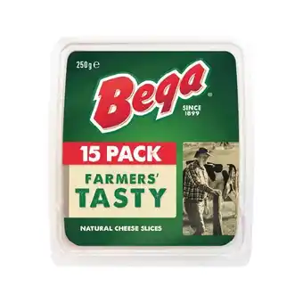 Woolworths Bega Block, Grated or Sliced Cheese 250-300g offer