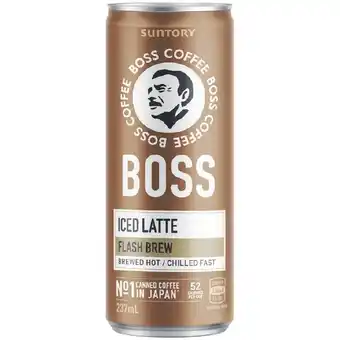Woolworths Boss Coffee Iced 237ml offer