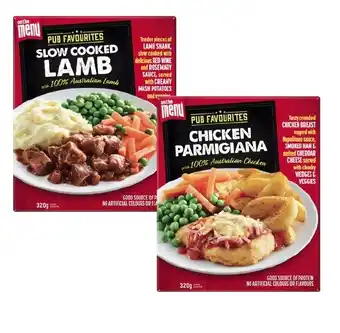 Coles On The Menu Plated Meal 320g offer