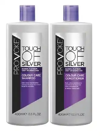 Coles Provoke Touch Of Silver Maintenance Shampoo or Conditioner 400mL offer