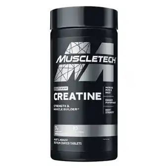 Woolworths Muscletech Creatine Tablets Pk 90 offer