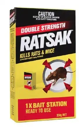 Ratsak Double Strength Bait Station 1 Pack