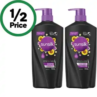 Woolworths Sunsilk Shampoo or Conditioner 700ml offer