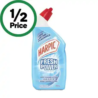 Woolworths Harpic Fresh Power Toilet Cleaner 700ml offer