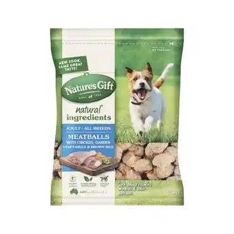 Woolworths Nature’s Gift Meatballs 700g offer