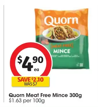 Coles Quorn Meat Free Mince 300g offer