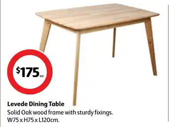 Coles Levede Dining Table offer