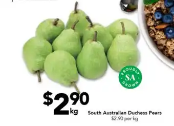 Drakes South Australian Duchess Pears offer