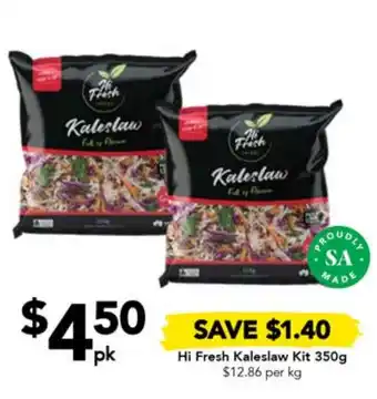 Drakes Hi Fresh Kaleslaw Kit 350g offer