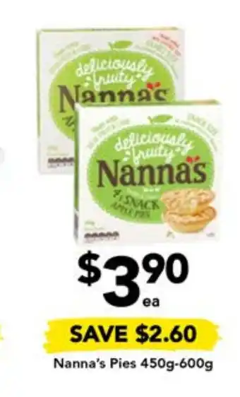 Drakes Nanna's Pies 450g-600g offer