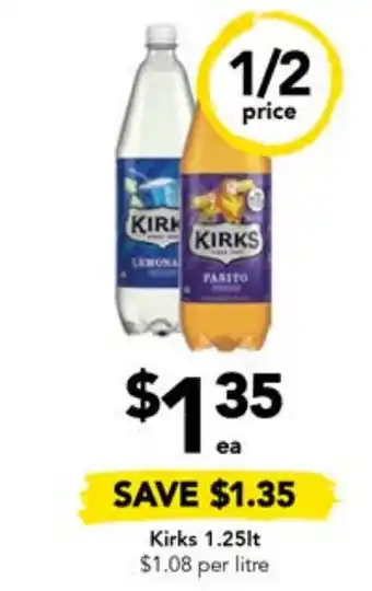 Drakes Kirks 1.25lt offer