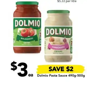Drakes Dolmio Pasta Sauce 490g-500g offer