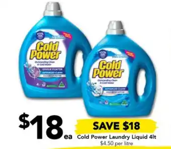 Drakes Cold Power Laundry Liquid 4lt offer