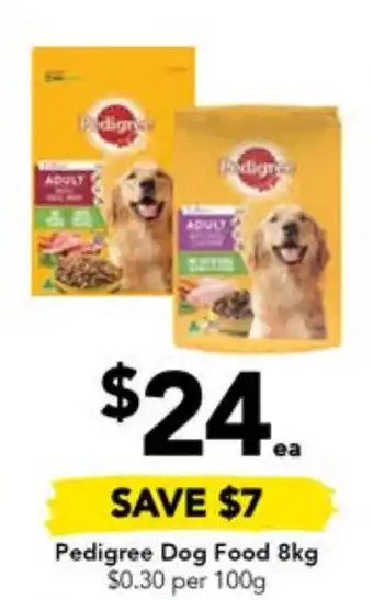 Drakes Pedigree Dog Food 8kg offer