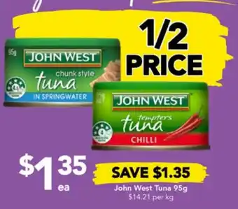 Drakes John West Tuna 95g offer