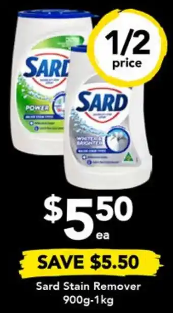 Drakes Sard Stain Remover 900g-1kg offer
