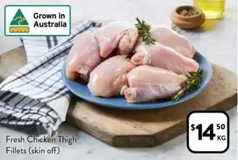 Foodworks Fresh Chicken Thigh Fillets offer