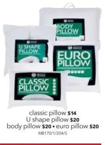Cheap as Chips Henley & Grange Classic Pillow offer