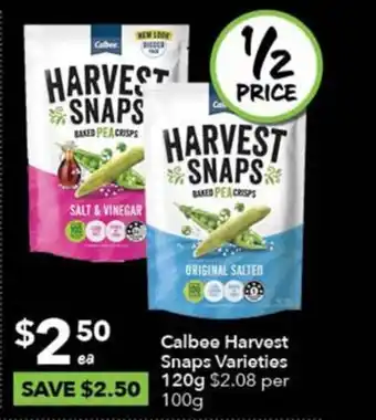 Ritchies Calbee Harvest Snaps Varieties 120g offer