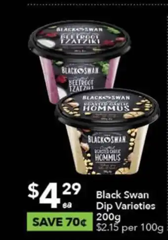 Ritchies Black Swan Dip Varieties 200g offer