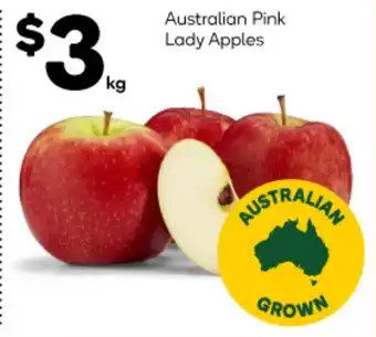 Woolworths Australian Pink Lady Apples offer