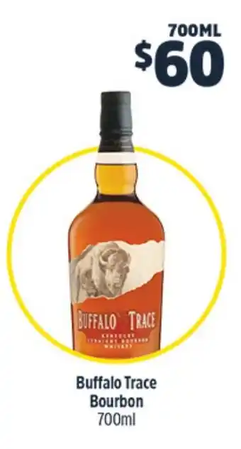 Woolworths Buffalo Trace Bourbon 700mL offer