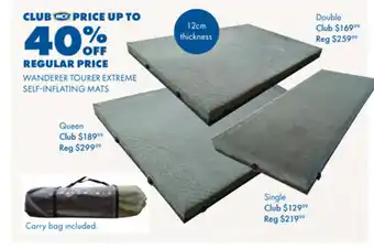 WANDERER TOURER EXTREME SELF-INFLATING MATS
