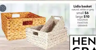 Linda Basket Large