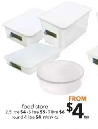 Cheap as Chips Food Store 2,5 Litre offer
