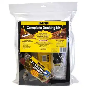 Mitre 10 Uni-Pro Complete Decking Kit offer