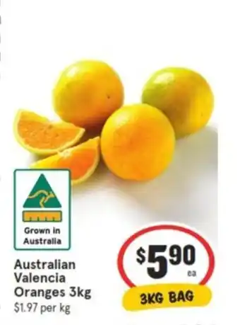 Australian Valencia Oranges 3kg