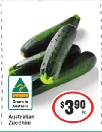 IGA Australian Zucchini offer