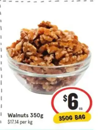 IGA Walnuts 350g offer
