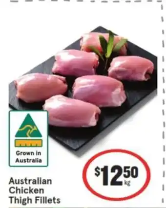IGA Australian Chicken Thigh Fillets offer