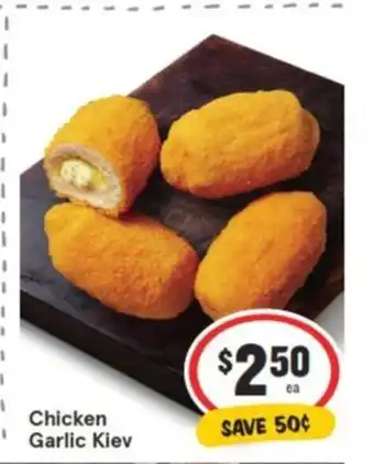 IGA Chicken Garlic Kiev offer