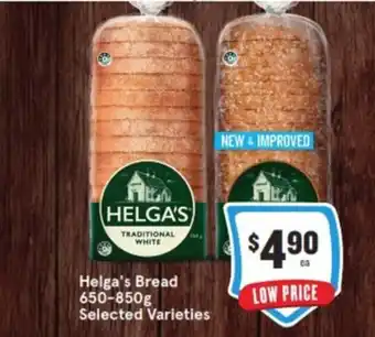 IGA Helga's Bread 650-850g offer