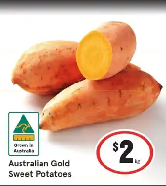 IGA Australian Gold Sweet Potatoes offer