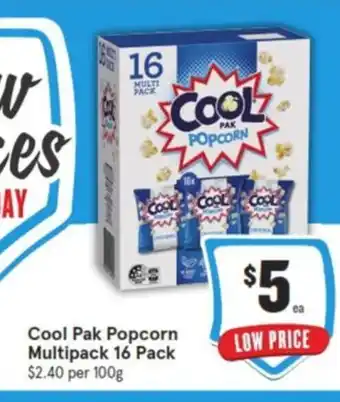 IGA Cool Pak Popcorn Multipack 16 Pack offer