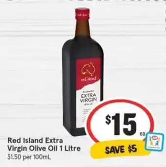 IGA Red Island Extra Virgin Olive Oil 1 Litre offer