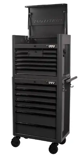 Total Tools Tti 26" 9 drawer chest & 7 drawer trolley combo offer