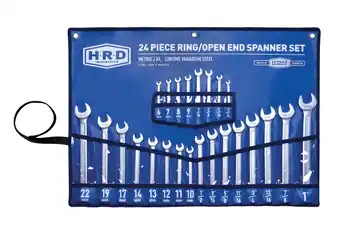 Total Tools Hrd 24 piece combination spanner set offer