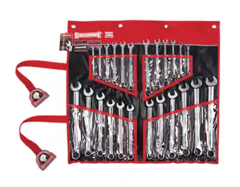 Sidchrome 24 piece ring/ open end spanner set