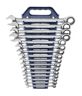 Total Tools Gearwrench 16 piece metric original combination ratcheting spanner set offer