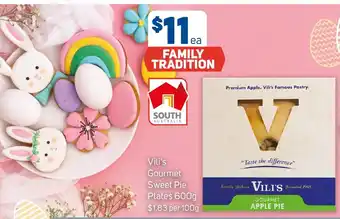Foodland Vili's Gourmet Sweet Pie Plates 600g offer