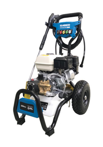 Total Tools Saber 3200psi 5.5hp petrol pressure washer with honda gp-160 engine offer
