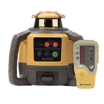 Total Tools Topcon construction laser rl-h5a & ls-80l receiver offer
