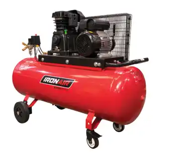 Total Tools Ironair 3.0hp 150l belt drive air compressor offer